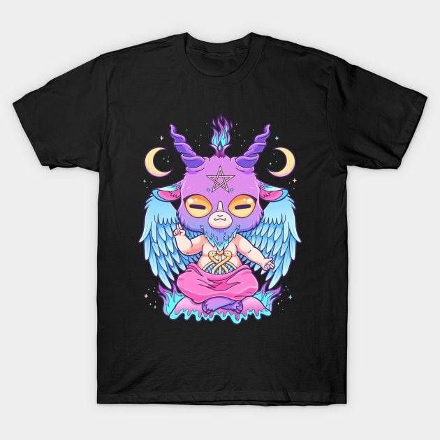 Pastel Baphomet T-Shirt by GoshWow 